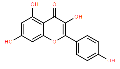 Kaempferol Chemical structure