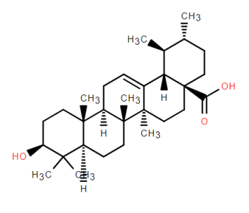 Ursolic Acid Chemical structure