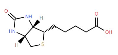 D-Biotin Chemical structure