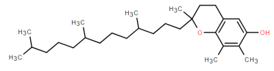 Tocopherols Chemical structure